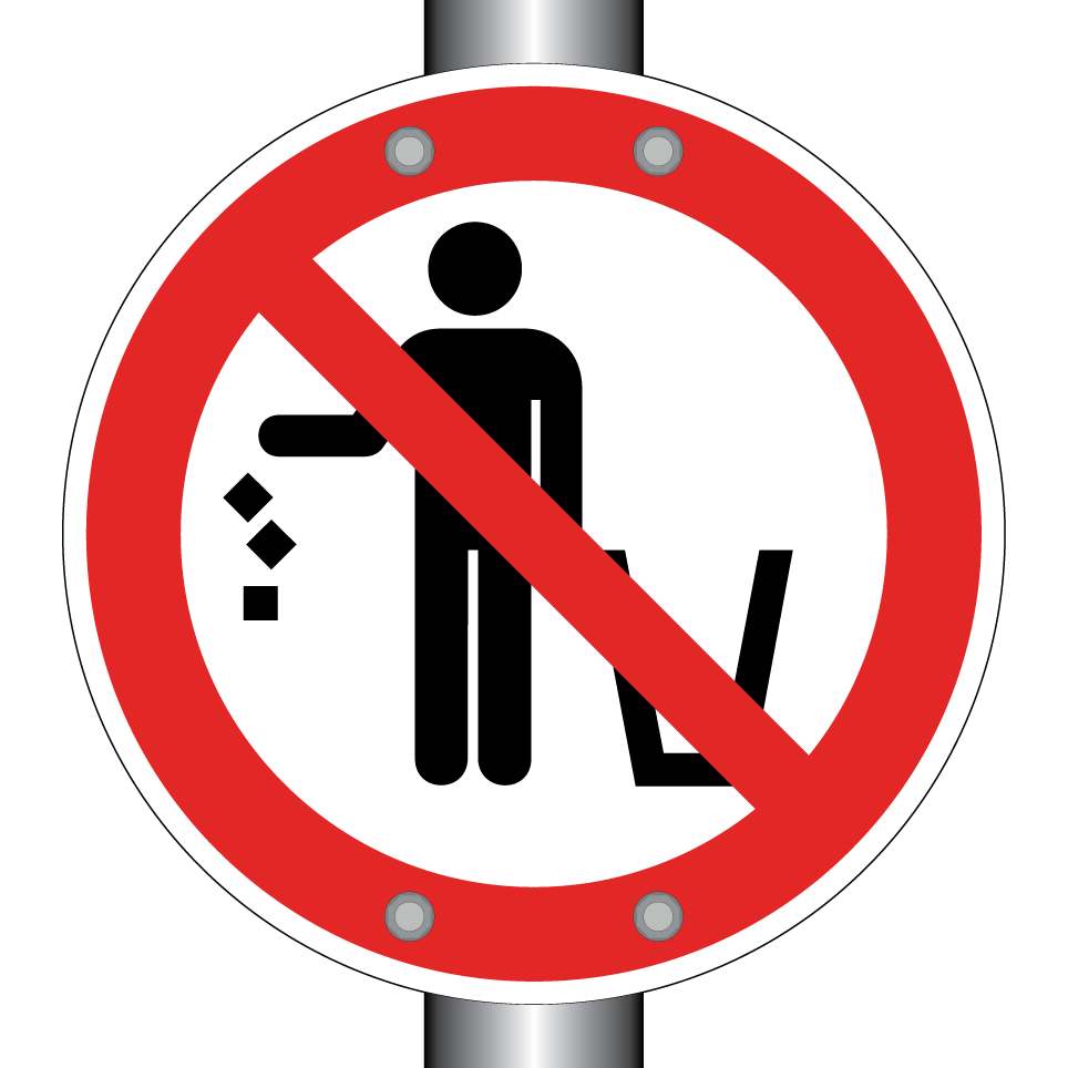 No littering