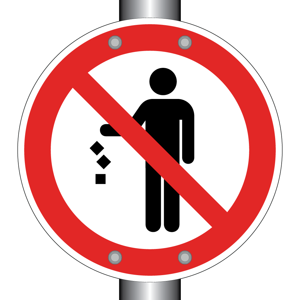 No littering