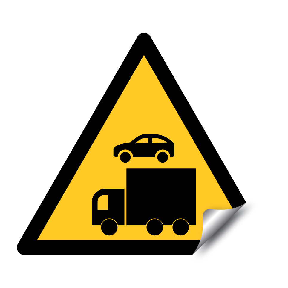 Warning vehicle transport