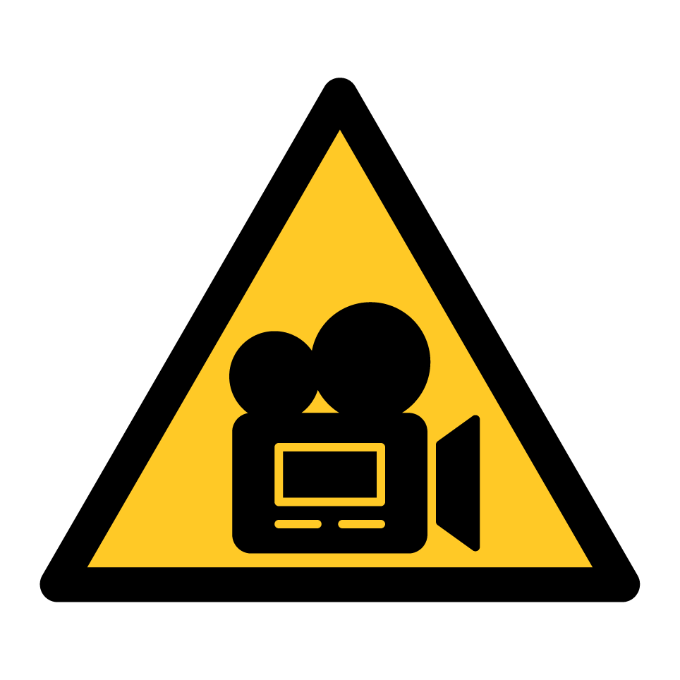 Warning video surveillance