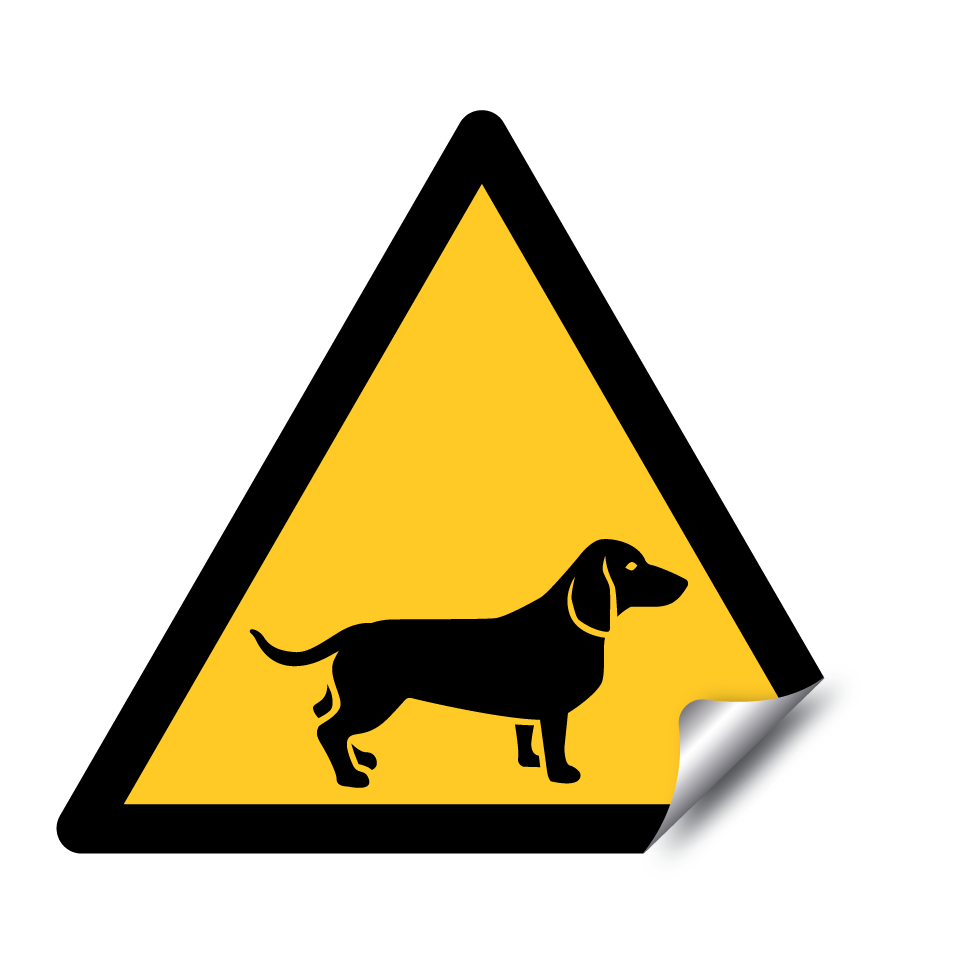 Warning dachshund