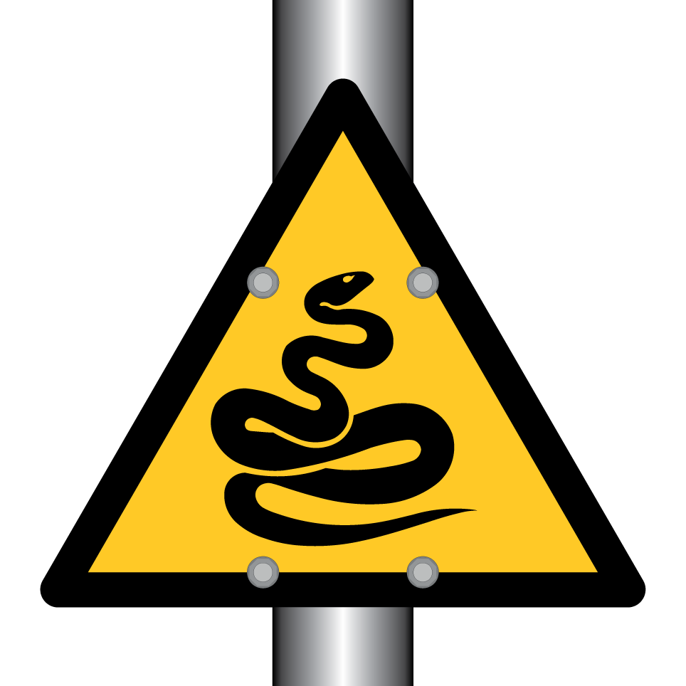 Warning snake