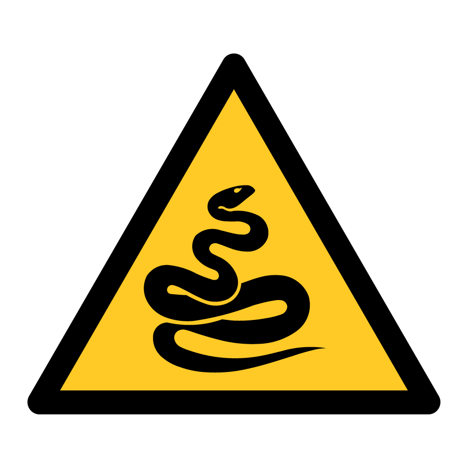 Warning snake