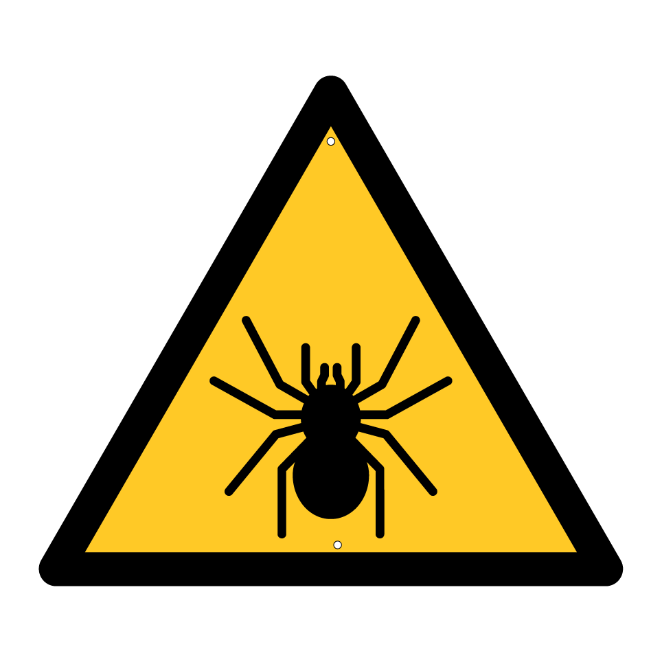 Warning spider