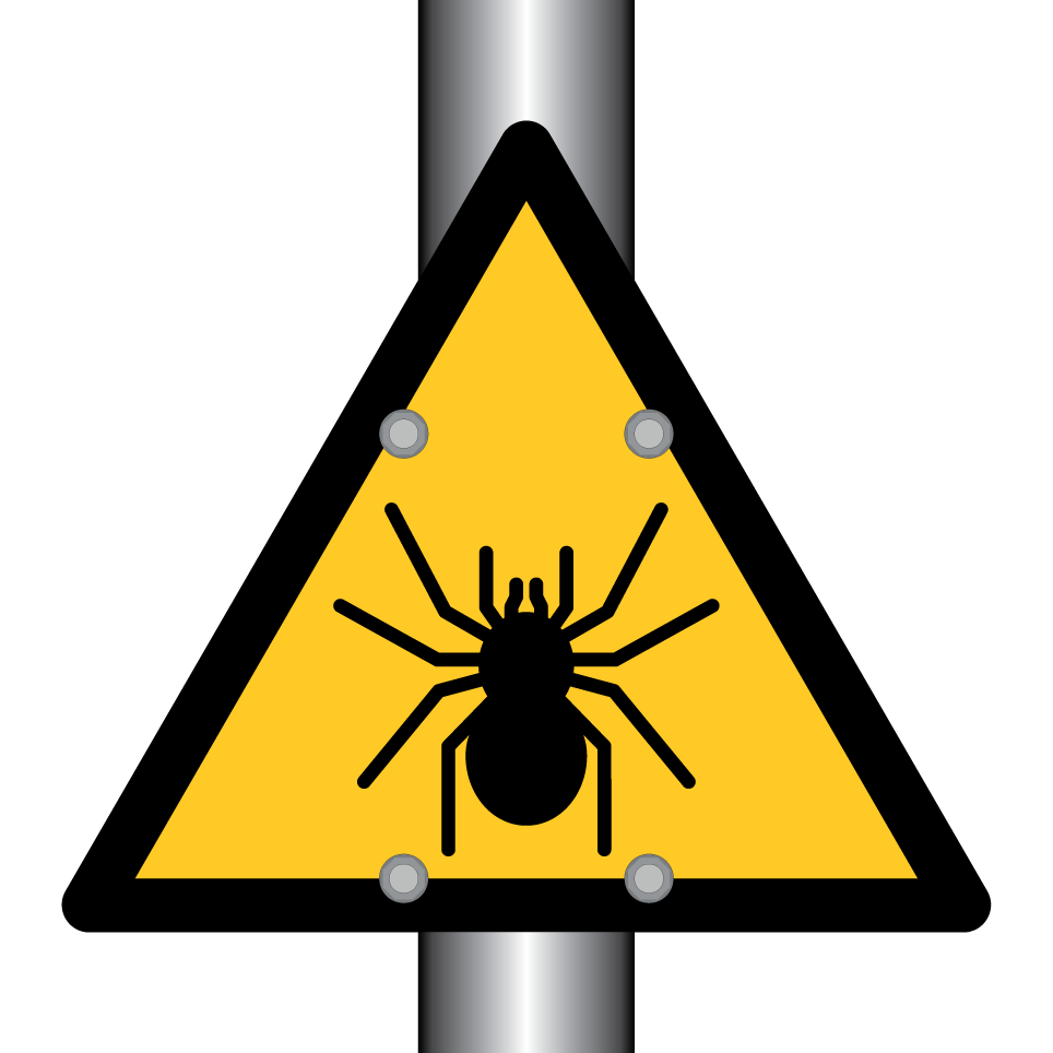 Warning spider
