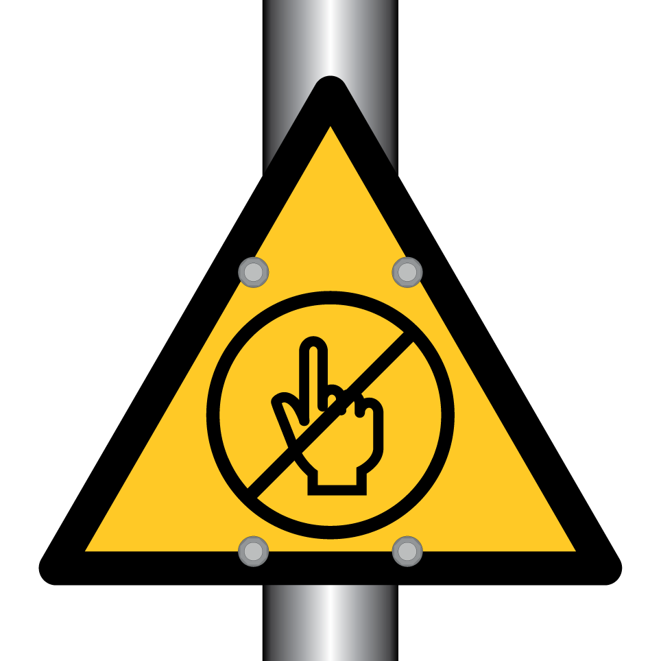 Warning do not touch