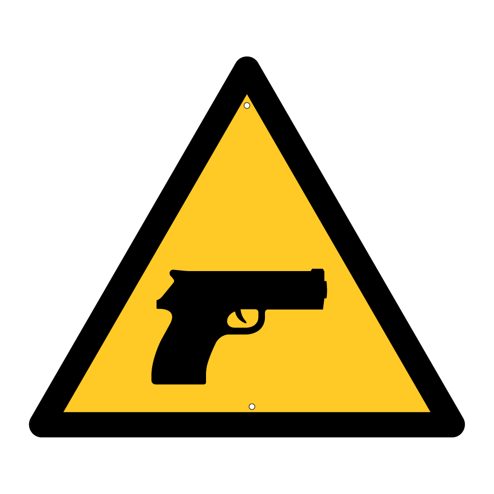 Warning firearms
