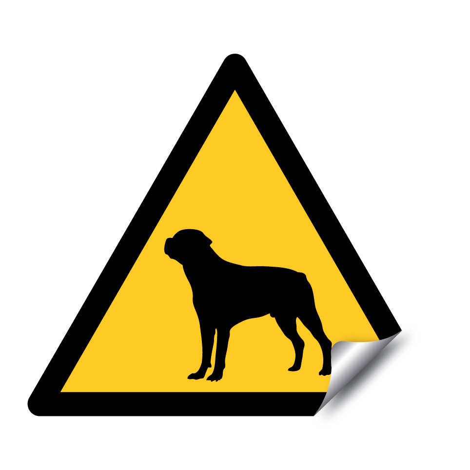Warning dog - Mastiff